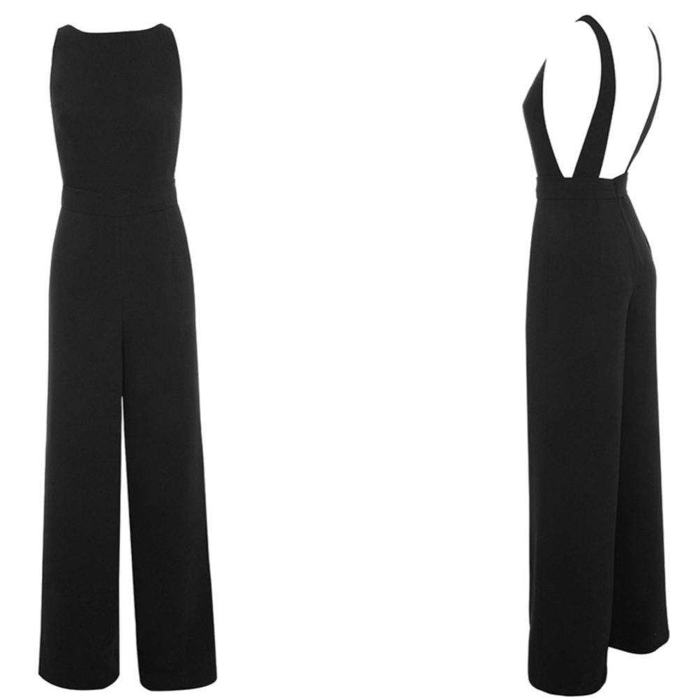 House of CB Black Wide-Leg Jumpsuit - Picture 5 of 10